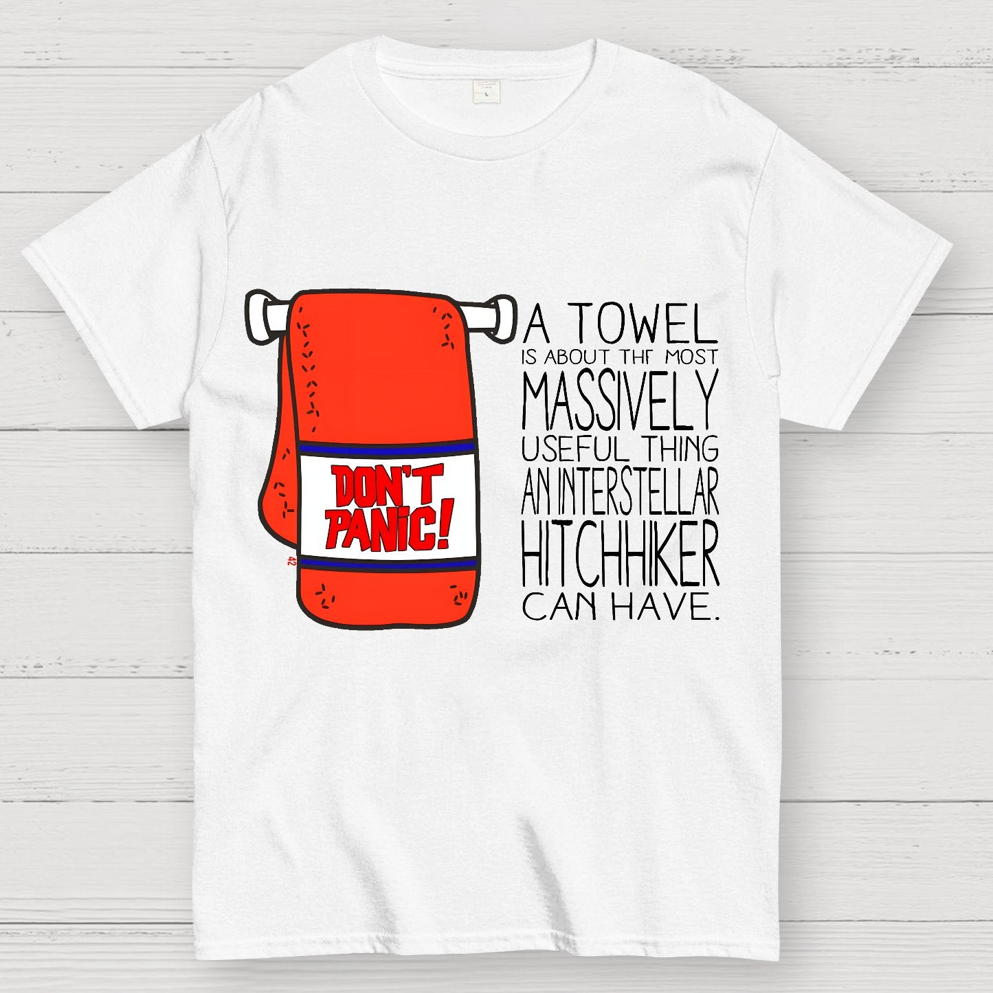 Don't Panic Geek T-Shirt