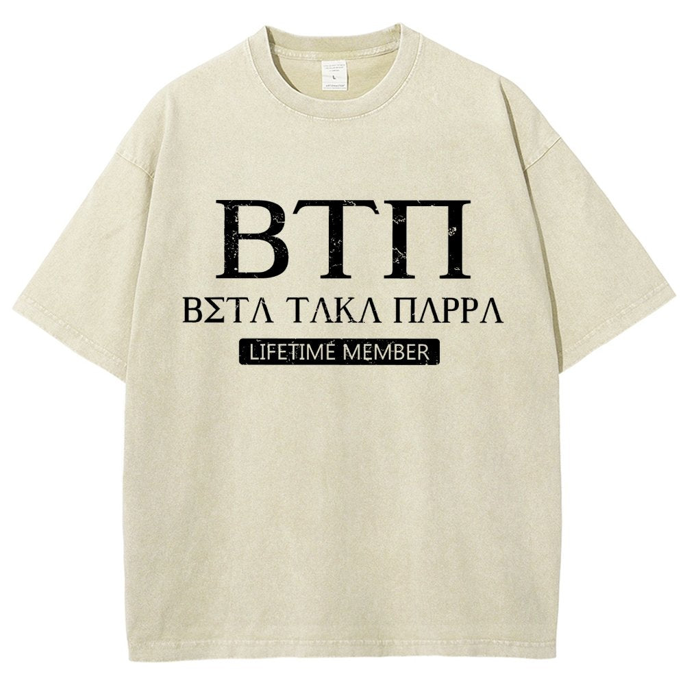 Beta Raka Mappa Vintage Distressed T-shirt