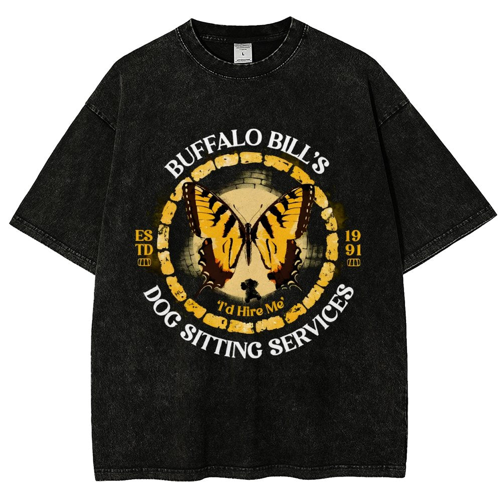 Wild Buffalo Services Vintage Distressed T-shirt