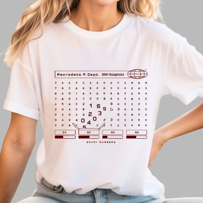 Scary Numbers Geek T-Shirt