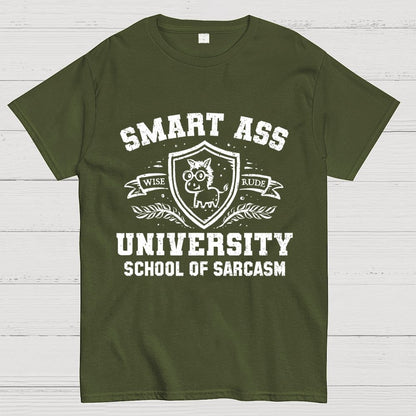 Smart Ass University Geek T-Shirt