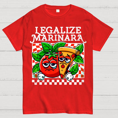 Legalize Marinara Geek T-Shirt
