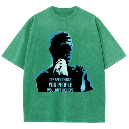 I've Seen Things You People Wouldn't Believe Vintage Distressed T-shirt