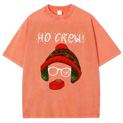 Ho Crew Oh Fudge Holiday Vintage Distressed T-shirt