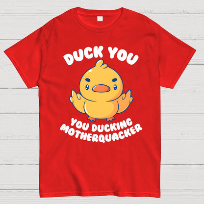 Ducking Motherquacker Geek T-Shirt