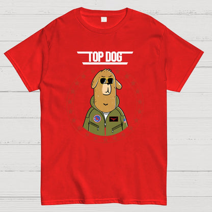 Top Dog.Sarcasm Geek T-Shirt