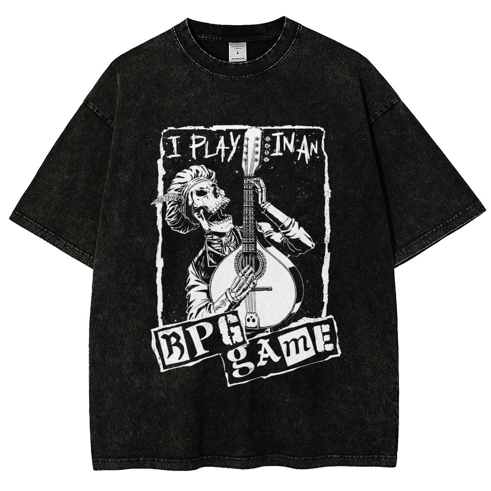 Play In An RPG Game Vintage Distressed T-shirt