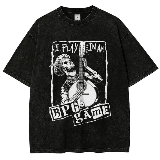 Play In An RPG Game Vintage Distressed T-shirt