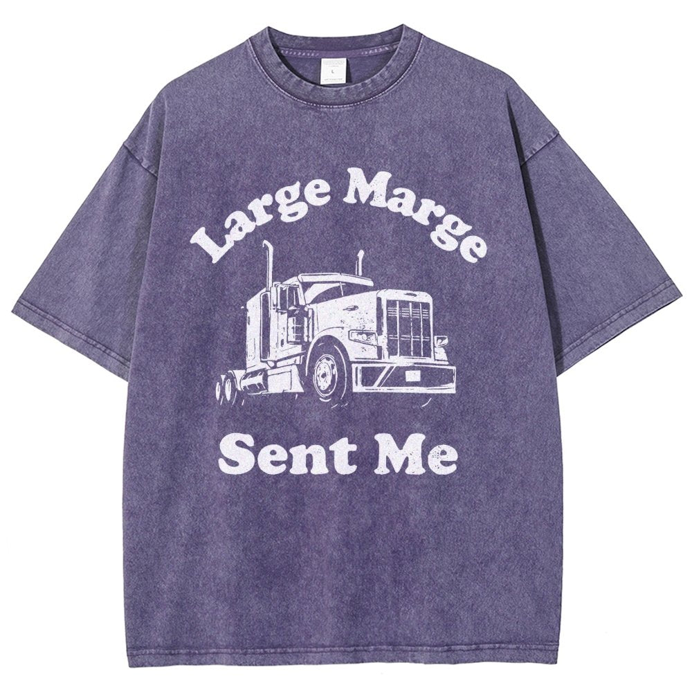 Large Marge Sent Me Vintage Distressed T-shirt