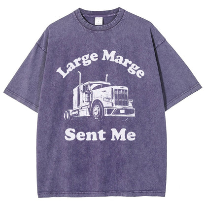 Large Marge Sent Me Vintage Distressed T-shirt