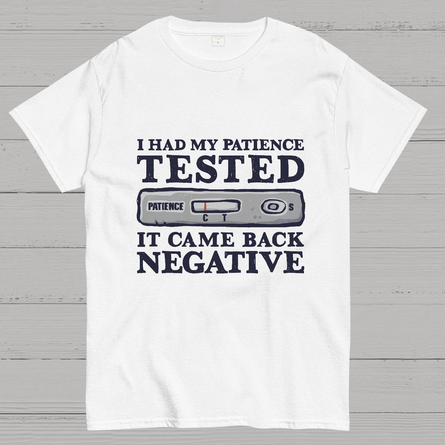 I Had My Patience Tested (Science) Geeky T-Shirt