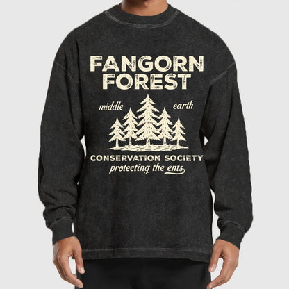 Enchanted Forest Washed Long Sleeve Tee