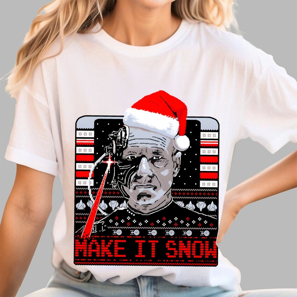 Make it snow Geek T-Shirt