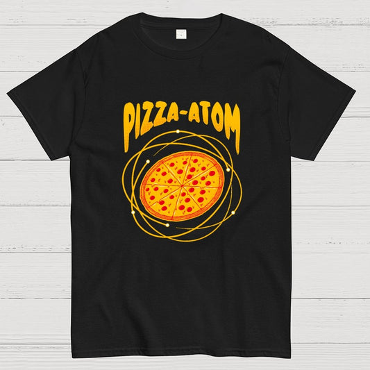 Pizza Atom Science Geek T-Shirt