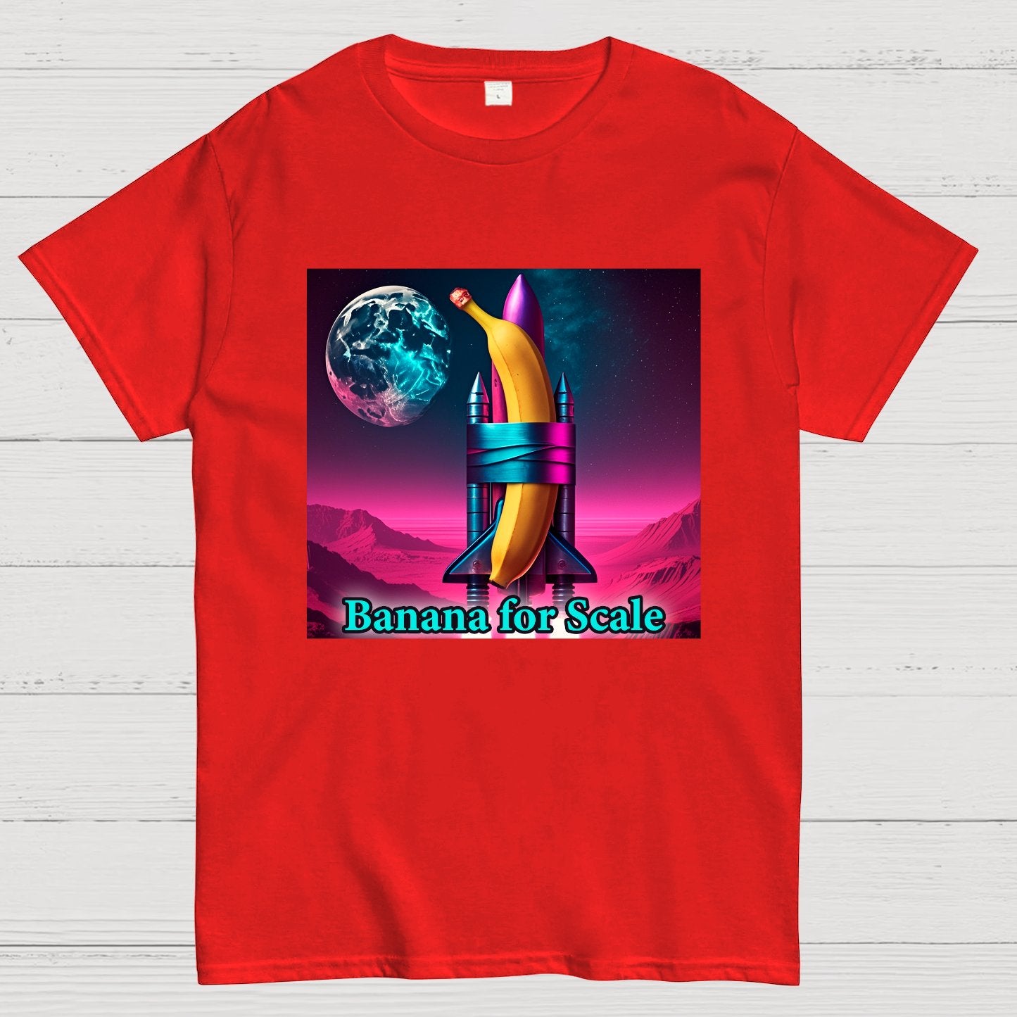 Banana for Scale Space Geek T-Shirt