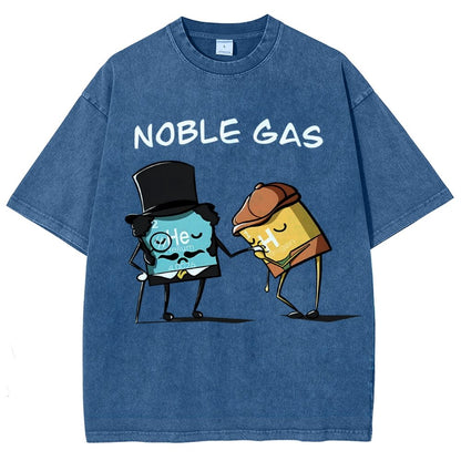 NOBLE GAS Vintage Distressed T-shirt