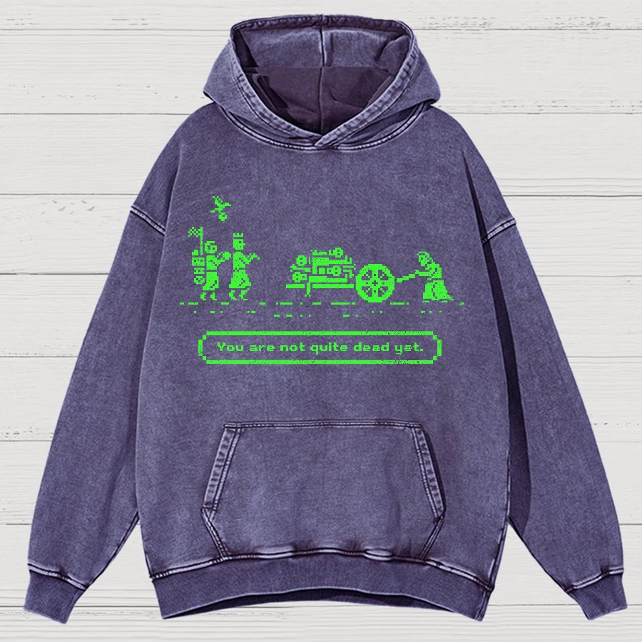 The Mystic Trail Vintage Distressed Hoodie
