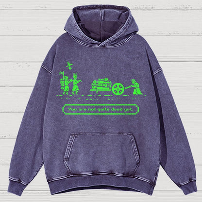 The Mystic Trail Vintage Distressed Hoodie