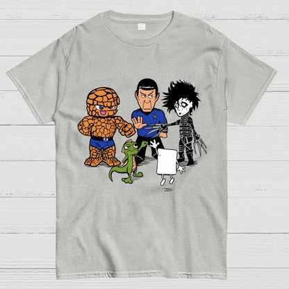 Rock Paper Scissors Unisex Geek T-Shirt