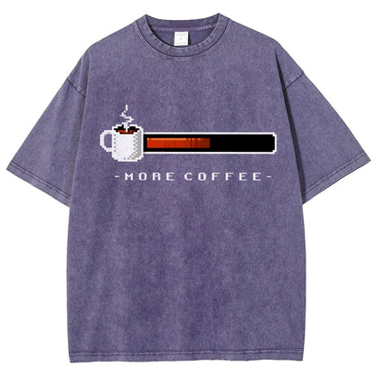 Coffee Bar Vintage Distressed T-shirt