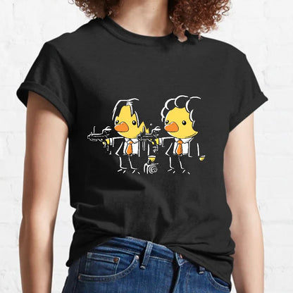 Duck Fiction Geeky T-Shirt