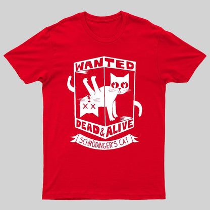 Schrödinger's Cat Mathe, Physics Geeky T-Shirt