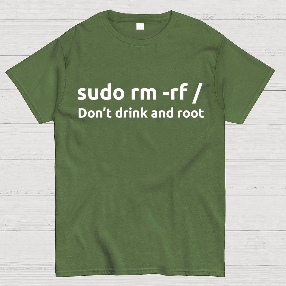 DONT DRINK & ROOT Geek T-Shirt