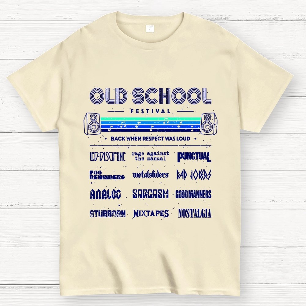 Old School Festival Unisex Geek T-Shirt
