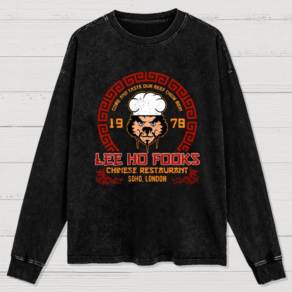 Lee Ho Fooks Washed Long Sleeve Tee
