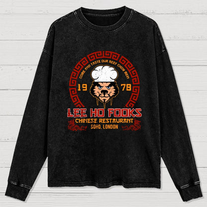 Lee Ho Fooks Washed Long Sleeve Tee