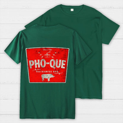 Pho Que Back Printing Geek T-Shirt