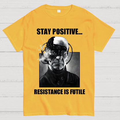 Stay positive... Persistence is key Geek T-Shirt