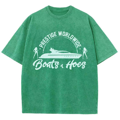 Boats 'n Hoes Vintage Distressed T-shirt