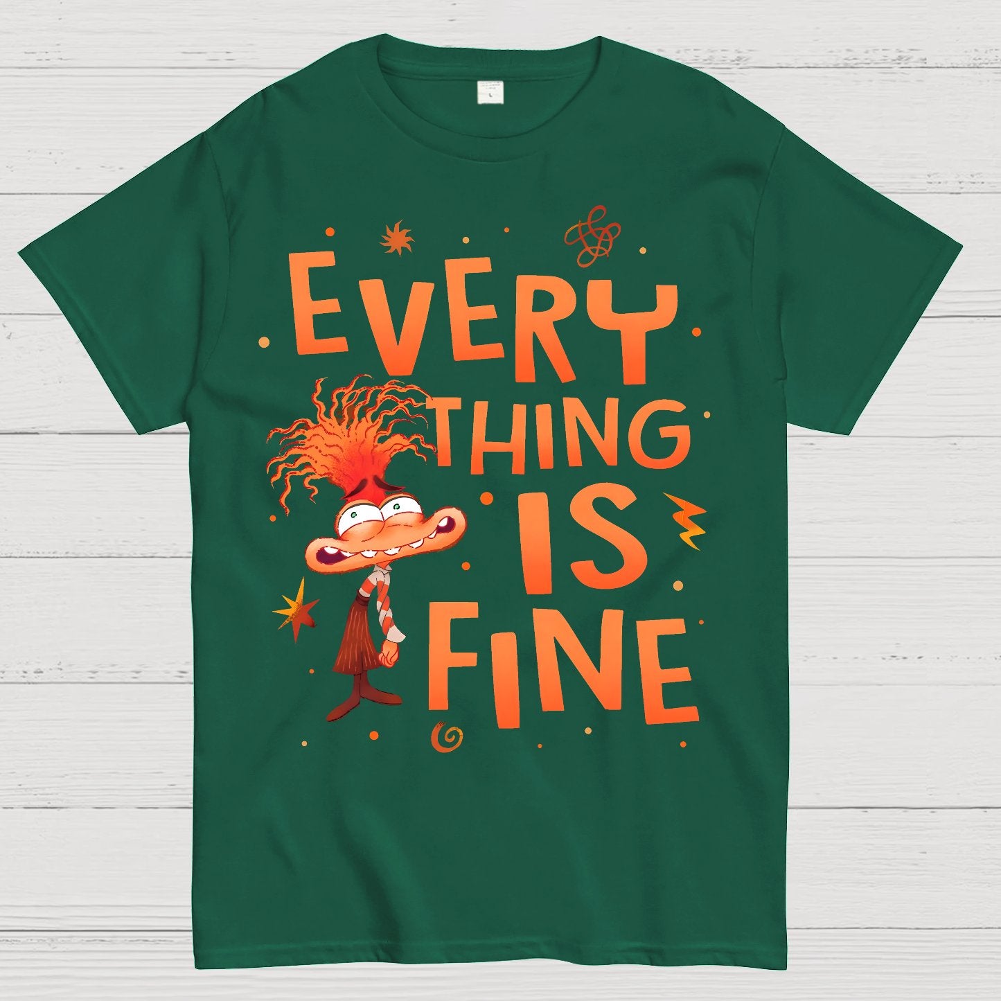 It's Fine Everything Is Fine Geek T-Shirt
