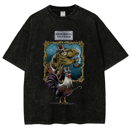 Primordial Ancestor Vintage Distressed T-shirt