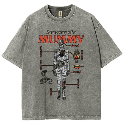 Mummy Anatomy Vintage Distressed T-shirt