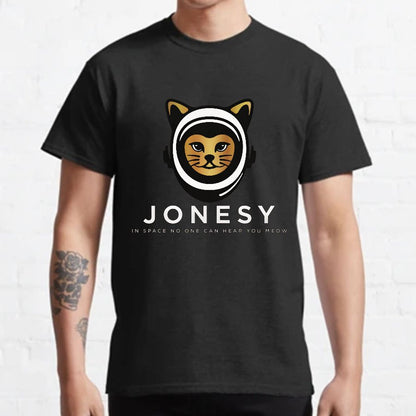 Jonesy In Space No One Can Hear You Meow Geeky T-Shirt