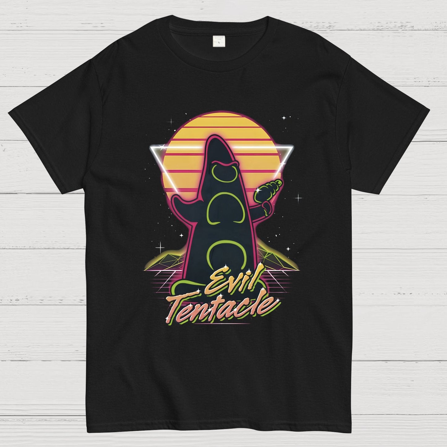 Retro Evil Tentacle Nerdy T-Shirt