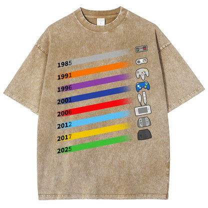 ConsoleEvolution Vintage Distressed T-shirt