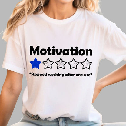 Motivation Review Geek T-Shirt