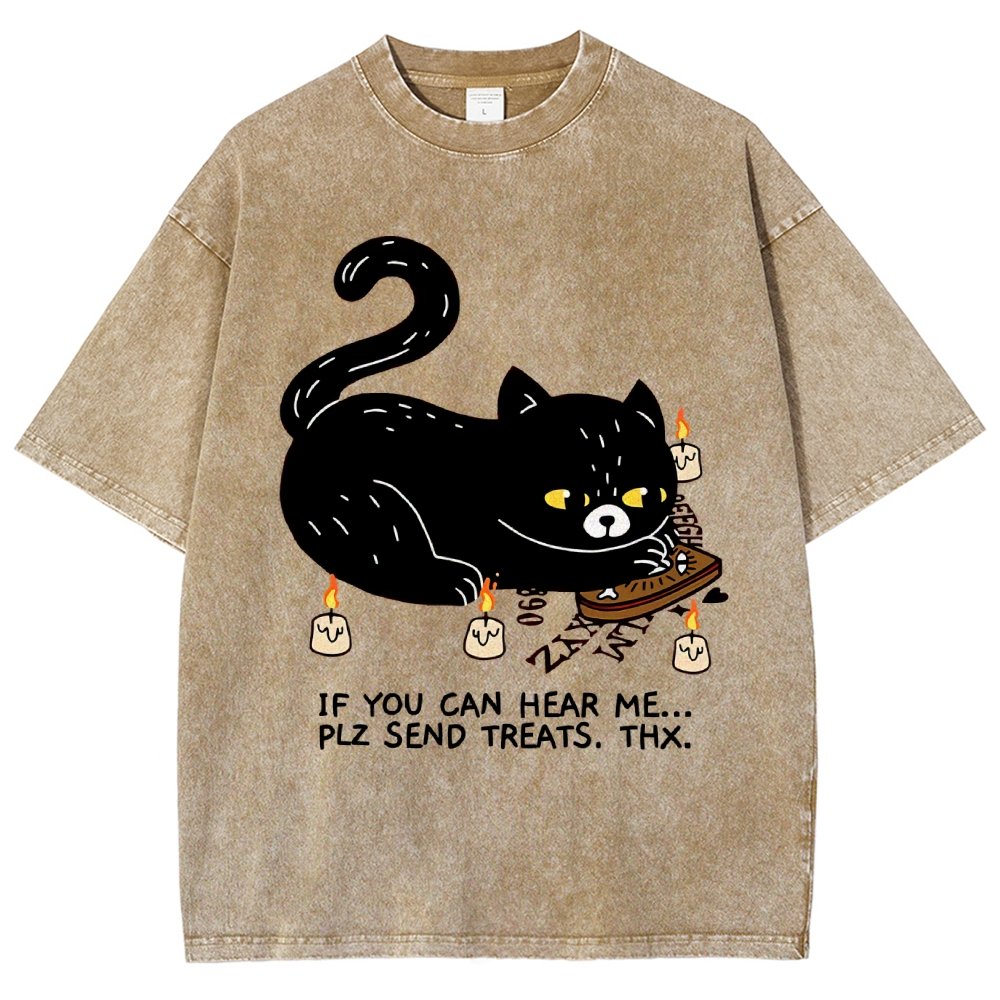 Send Treats Thx Vintage Distressed T-shirt