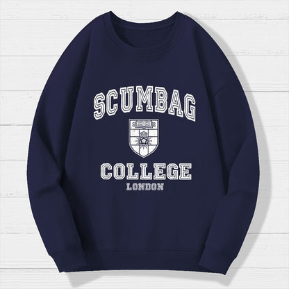 Scumbag College Geek Cotton Sweatshirt 2511001404