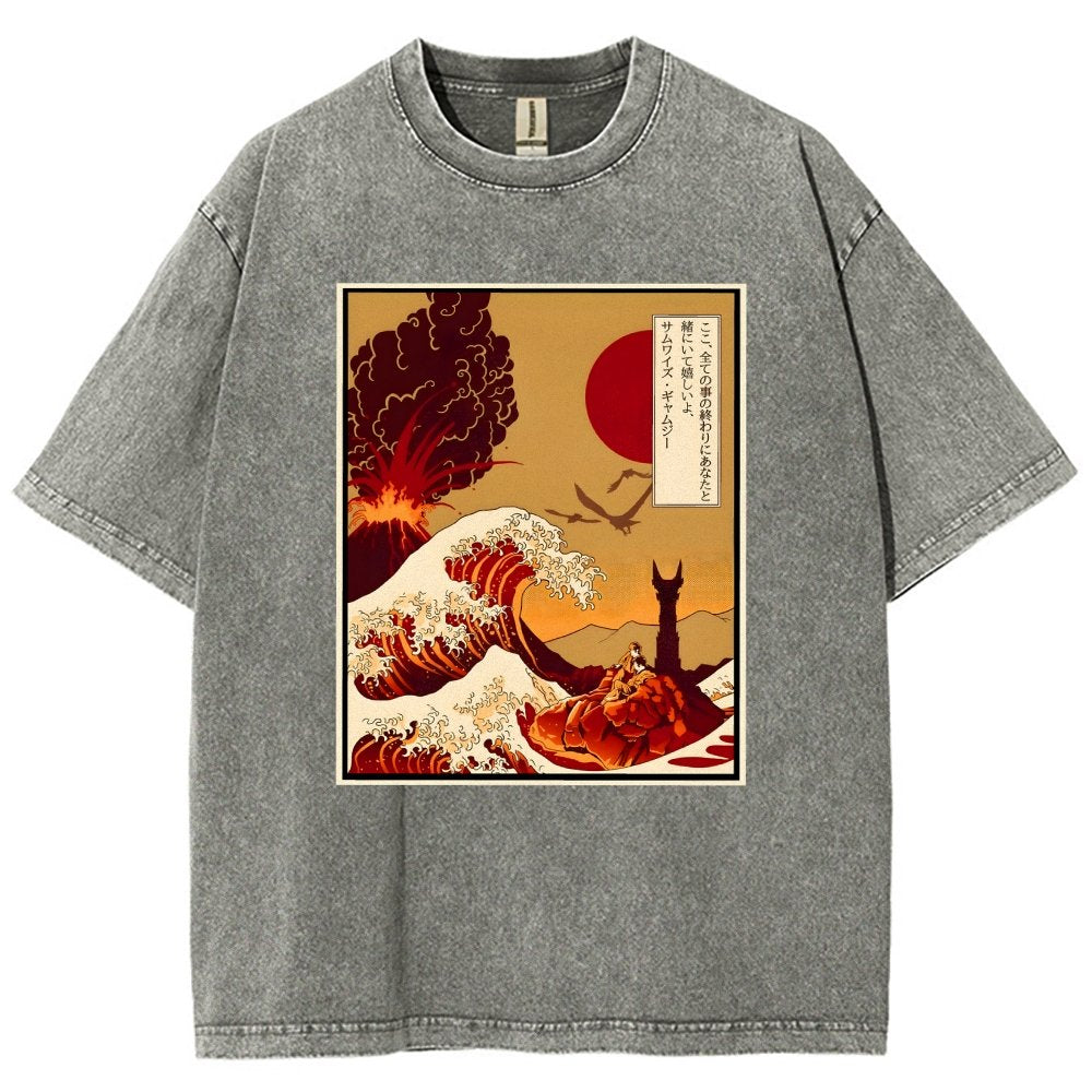 At The End Of All Things Vintage Distressed T-shirt