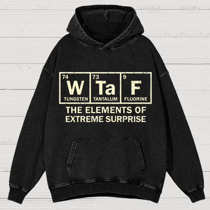 The Extreme Element of Surprise Vintage Distressed Hoodie