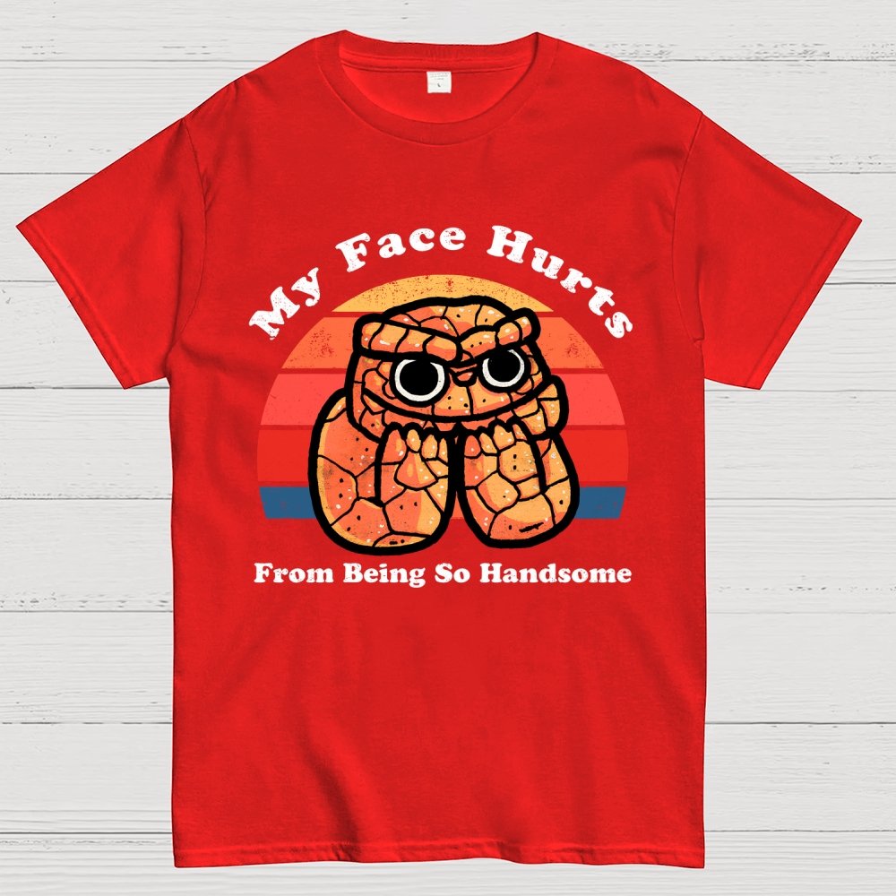 My Face Hurts Geek T-Shirt