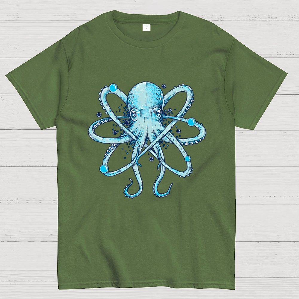Atomic Octopus Geek T-Shirt