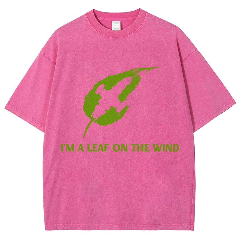 I'm A Leaf On The Wind. Vintage Distressed T-shirt