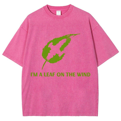I'm A Leaf On The Wind. Vintage Distressed T-shirt