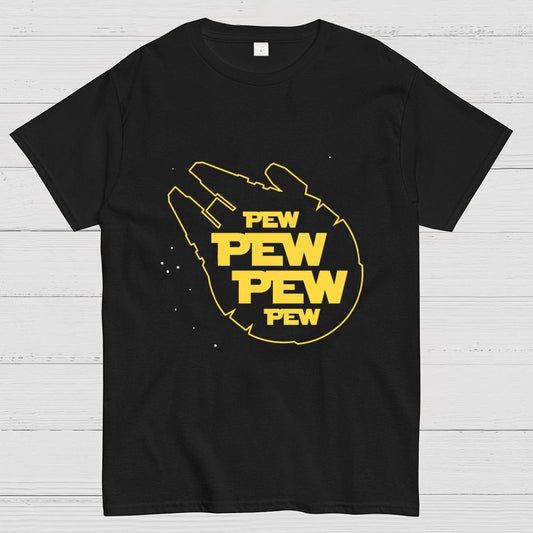 Pew Pew Starship Geek T-Shirt