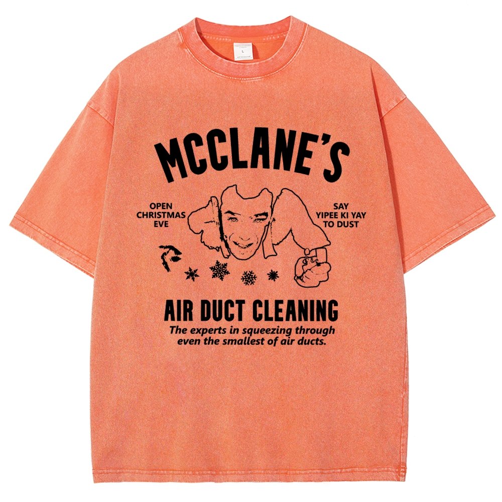 Hero's Air Duct Cleaning Vintage Distressed T-shirt